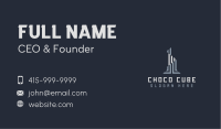 Gray Metropolis Building Business Card Image Preview