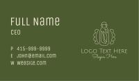 Organic Oil Jar Business Card Image Preview