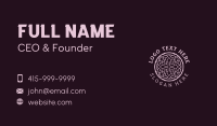 Faith Ministry Cross Business Card Preview