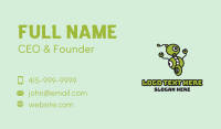 Green Robot Wheels Business Card Image Preview