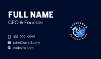 Power Wash Cleaning Business Card Image Preview