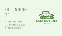 Green Automotive Vehicle Car Business Card Image Preview