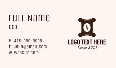 Gemini Coffee Shop  Business Card Image Preview