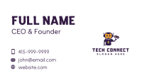 Tech Robot Gamepad Business Card Image Preview