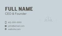 Sophisticated Luxury Lettermark Business Card Image Preview