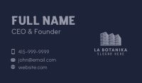 Gray Apartment Building Business Card Image Preview