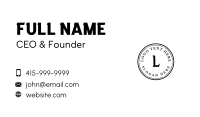 Generic Clothing Business Business Card Image Preview