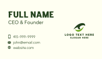 Green Falcon Eye  Business Card Design