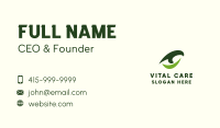 Green Falcon Eye  Business Card Image Preview