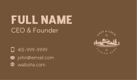 Rural Mountain View Business Card Image Preview