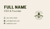 Garden Trowel Landscaping Business Card Image Preview