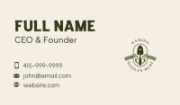 Garden Trowel Landscaping Business Card Image Preview