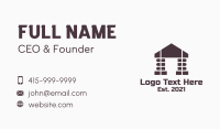 Library Building  Business Card Preview