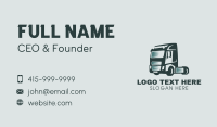 Trucking Logistics Company Business Card Image Preview