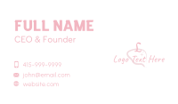 Cosmetic Fashion Square Business Card Image Preview