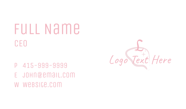 Cosmetic Fashion Square Business Card Design Image Preview