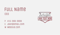 Gradient Car Emblem Business Card Image Preview