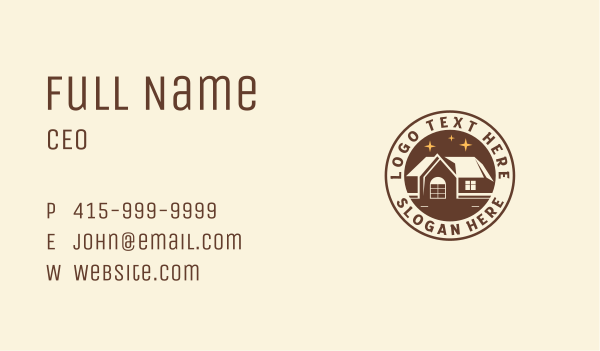 House Real Estate Roofing Business Card Design Image Preview