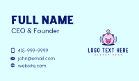 Piggy Bank Coin Dollar Business Card Design