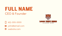 Wild Tiger Animal Business Card Design