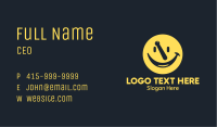 Yellow Mortar Smiley Business Card Image Preview