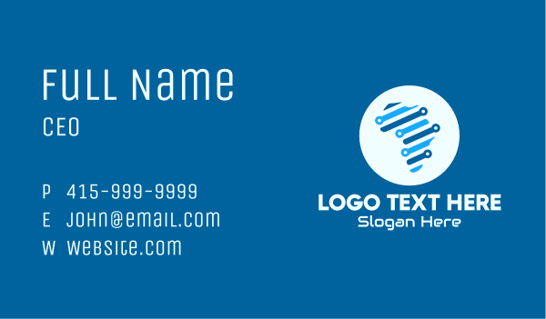 African Tech Company Business Card Design Image Preview