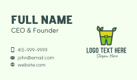 Green Leprechaun Costume Business Card Image Preview