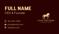 Horse Racing Ranch  Business Card Image Preview