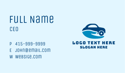Car Dealership Hand  Business Card Image Preview
