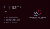 Strong Gym Muscle Business Card Image Preview