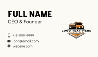 Truck Freight Haulage Business Card Preview