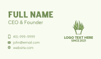 Green Grass Lawn Care  Business Card Image Preview