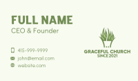 Green Grass Lawn Care  Business Card Image Preview