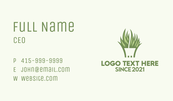 Green Grass Lawn Care  Business Card Design Image Preview