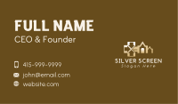 Gold House Key Business Card Image Preview