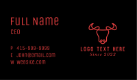 Bull Animal Ranch  Business Card Image Preview