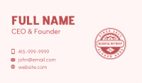 Lumber Mill House Carpentry Business Card Image Preview