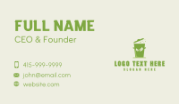 Trash Compost Disposal Business Card Preview