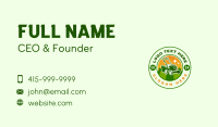 Turf Lawn Mower Business Card Preview