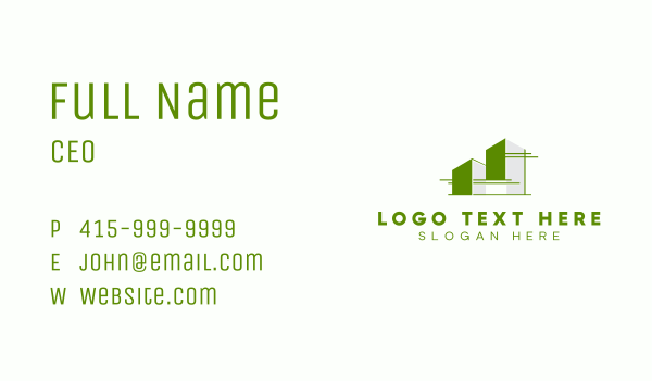 Property Building Architecture  Business Card Design Image Preview