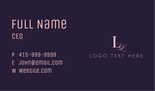 Elegant Expensive Business Business Card Design Image Preview