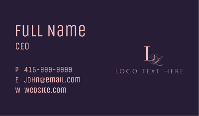 Elegant Expensive Business Business Card Image Preview