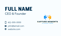 Daycare Puzzle Nursery Business Card Image Preview