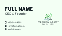 Pebble Plants Garden Business Card Image Preview