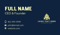 Skyscraper City Bridge Business Card Design