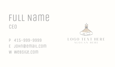 Dressmaker Fashion Boutique Business Card Image Preview