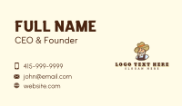 Farmer Hat Man Business Card Image Preview