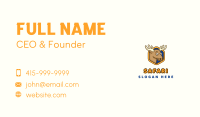 Moose Elk Horns Business Card Image Preview