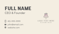 Floral Cake Bakery Business Card Image Preview