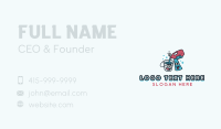 Cleaning Sanitation Detergent Business Card Design